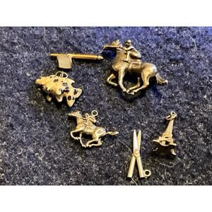 Lot Of All Silver Charms Tested 925